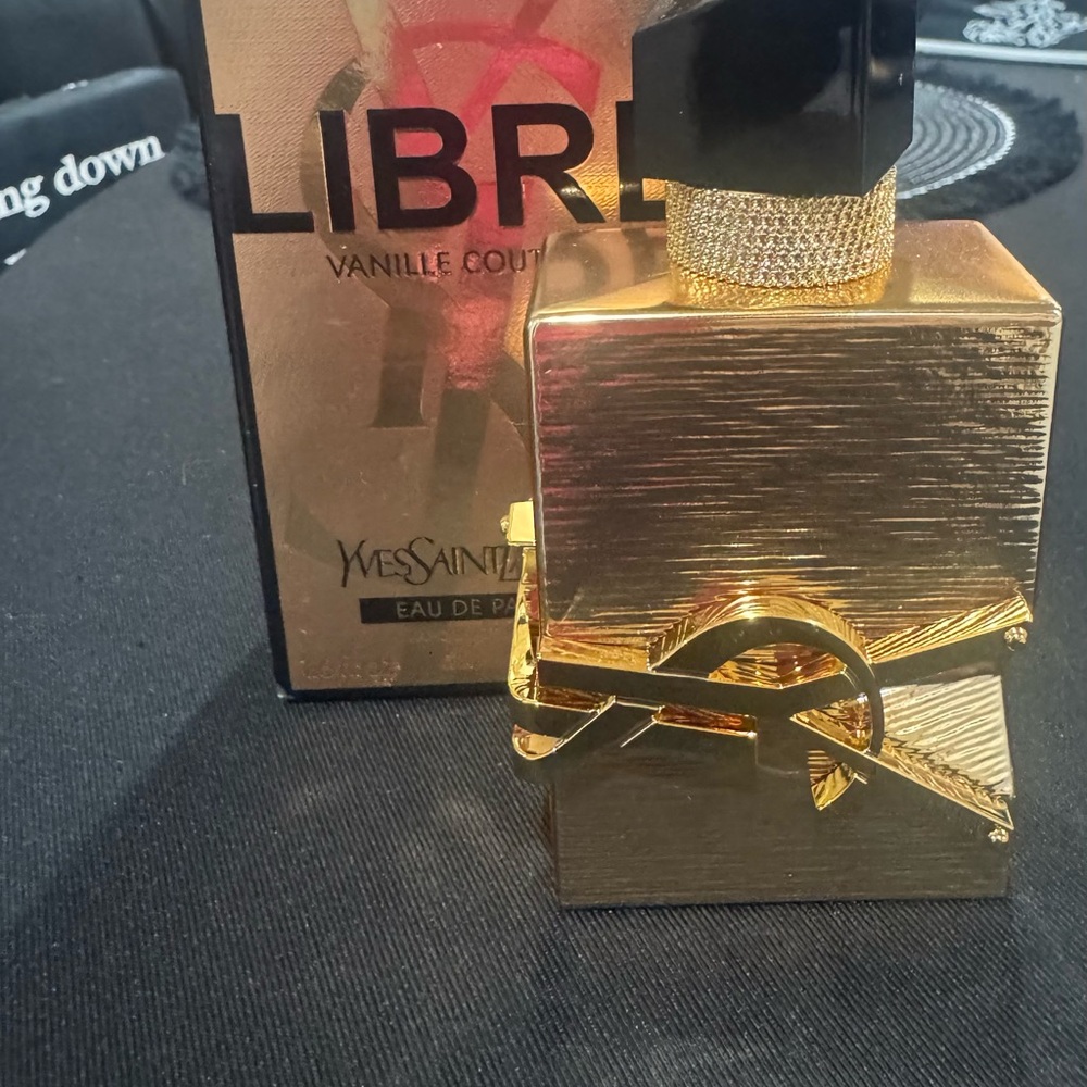 Yves Saint Laurent Gold and Black Perfume Vanille Couture